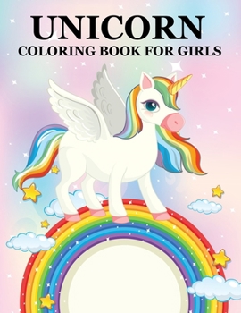 Paperback Unicorn Coloring Book For Girls Book