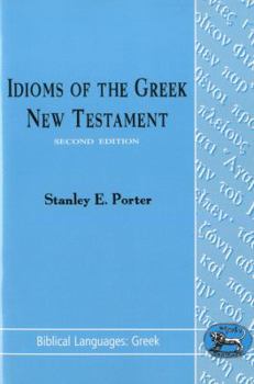 Paperback Idioms of the Greek New Testament Book