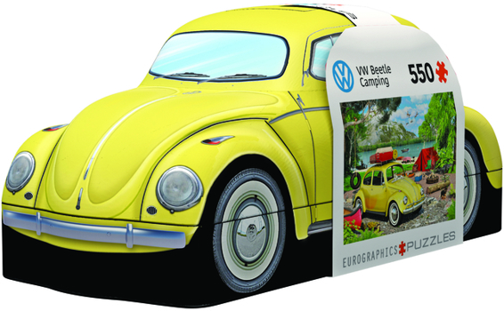 Misc. VW Beetle Camping Tin Book