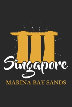 Singapore: Singapore Notebook Blank Dot Grid Journal dotted with dots 6x9 120 Pages Checklist Record Book Take Notes Planner Paper Men Women Christmas Gift for Singaporean Pride Singapore Lover Gifts