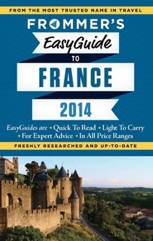 Paperback Frommer's Easyguide to France Book
