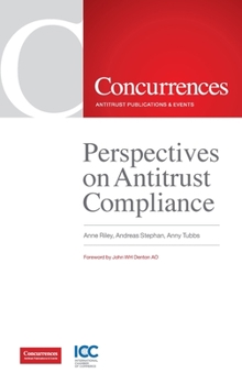 Hardcover Perspectives on Antitrust Compliance Book
