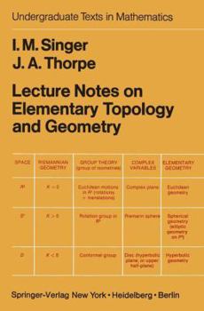 Hardcover Lecture Notes on Elementary Topology and Geometry Book