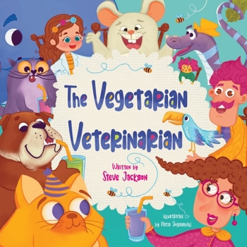 Paperback The Vegetarian Veterinarian: Pets eat healthy too! Book