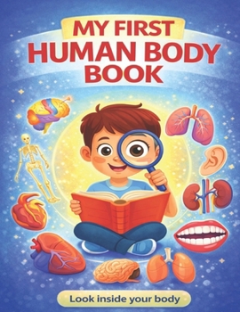 Paperback My First Human Body Book: The Human Body For Children, Look inside your body. Book