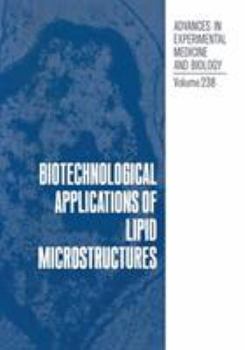 Paperback Biotechnological Applications of Lipid Microstructures Book