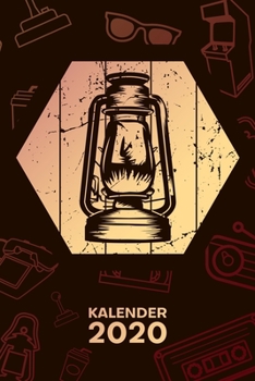 KALENDER 2020: A5 Vintage Terminplaner für 60er Liebhaber mit DATUM - 52 Kalenderwochen für Termine & To-Do Listen - Retro Öllampe Terminkalender ... Jahreskalender 60er Jahre (German Edition)