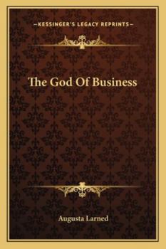 Paperback The God Of Business Book