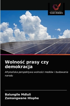 Paperback Wolnośc prasy czy demokracja [Polish] Book
