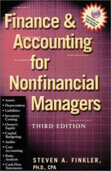 Paperback Finance & Accounting for Nonfinancial Managers [With CDROM] Book