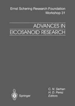 Paperback Advances in Eicosanoid Research Book