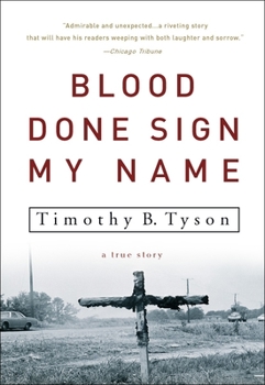 Paperback Blood Done Sign My Name: A True Story Book