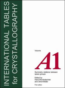 Hardcover International Tables for Crystallography,Volume A1: Symmetry Relations Between Space Groups Book