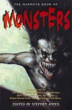 Paperback The Mammoth Book of Monsters (Mammoth Books) Book