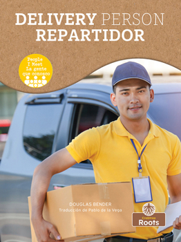 Hardcover Repartidor (Delivery Person) Bilingual Eng/Spa [Spanish] Book