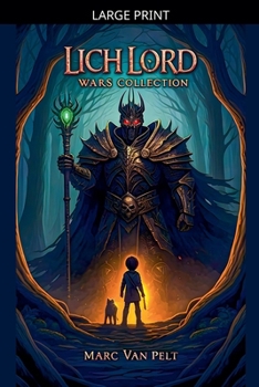 Paperback Lich Lord Wars Collection [Large Print] Book