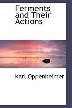 Paperback Ferments and Their Actions Book