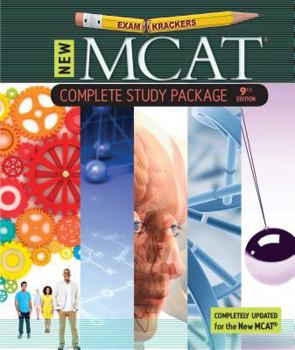 Paperback 9th Edition Examkrackers MCAT Complete Study Package Book