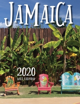 Paperback Jamaica 2020 Wall Calendar Book