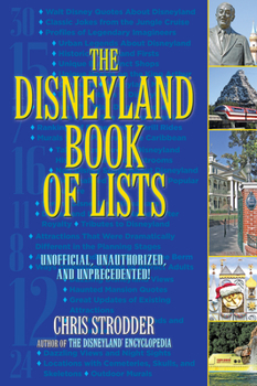 Paperback The Disneyland Book of Lists Book