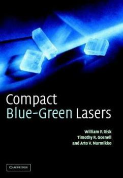 Hardcover Compact Blue-Green Lasers Book