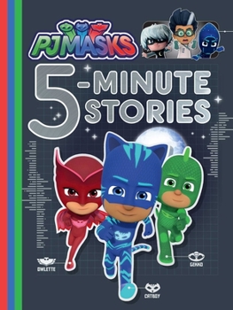 Hardcover Pj Masks 5-Minute Stories Book