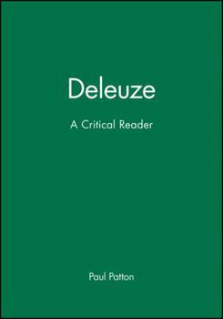 Hardcover Deleuze A Critical Reader Book