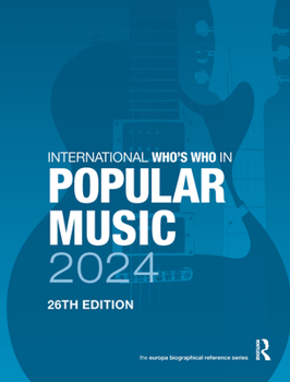 Hardcover International Who's Who in Popular Music 2024 Book