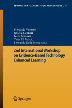 Paperback 2nd International Workshop on Evidence-Based Technology Enhanced Learning Book