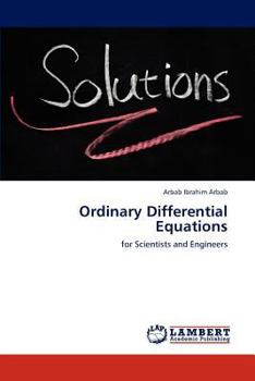 Paperback Ordinary Differential Equations Book
