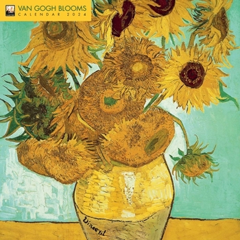 Calendar Vincent Van Gogh Blooms Wall Calendar 2024 (Art Calendar) Book