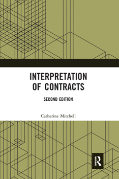 Paperback Interpretation of Contracts Book