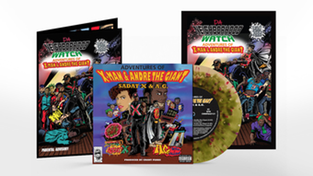 Vinyl Adventures Of X Man & Andre The Giant Book