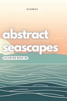 Paperback Abstract Seascapes Coloring Book #3 Book