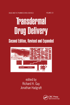 Paperback Transdermal Drug Delivery Systems: Revised and Expanded Book
