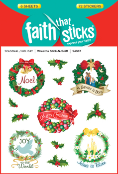 Paperback Stick-N-Sniff Wreaths Book