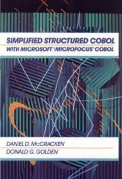 Paperback Simplified Structured COBOL with Microsoft Microfocus COBOL Book