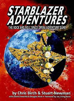 Hardcover Starblazer Adventures: The Rock and Roll Space Opera Adventure Game Book