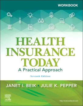 Paperback Workbook for Health Insurance Today: A Practical Approach Book