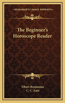 Hardcover The Beginner's Horoscope Reader Book