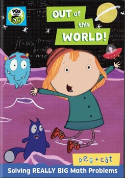 DVD Peg + Cat: Out of This World Book