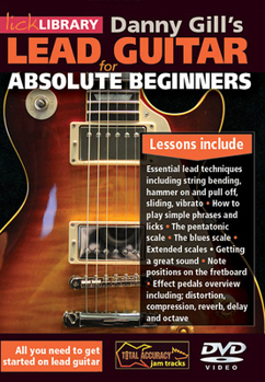 DVD Danny Gill's Lead Guitar for Absolute Beginners Book