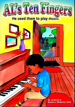 Paperback Al's Ten Fingers: He used them to play music Book