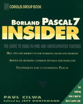 Paperback Borland? Pascal 7 Insider Book