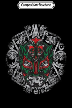 Composition Notebook: Legends of Lucha Libre Rey Fenix Aztec Calendar  Journal/Notebook Blank Lined Ruled 6x9 100 Pages
