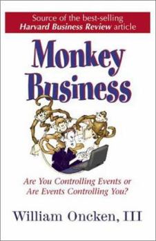 Hardcover Monkey Business: Are Yor Controlling Events or Are Events Controlling You? Book