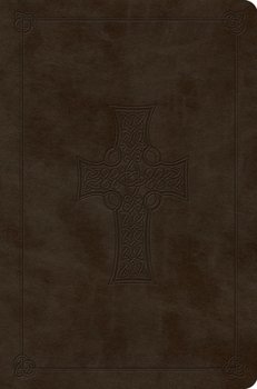 Imitation Leather ESV Value Compact Bible (Trutone, Olive, Celtic Cross Design) Book