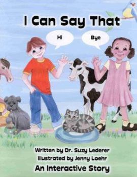 Hardcover I Can Say That [With Audio CD] Book