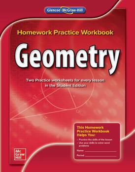 Paperback Geometry, Homework Practice Workbook Book