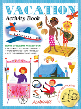 Paperback Vacation Activity Book